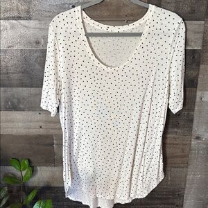 24/7 Maurice’s Polka Dot Tunic Tee